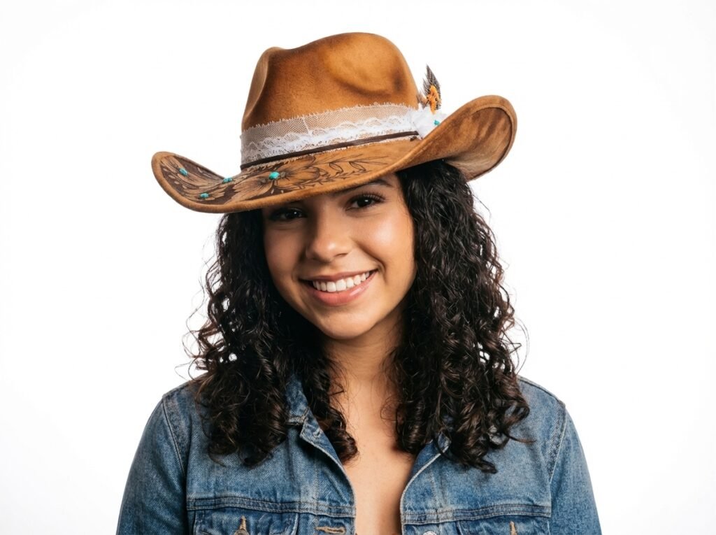 Chapéu Country Estilo Catrina