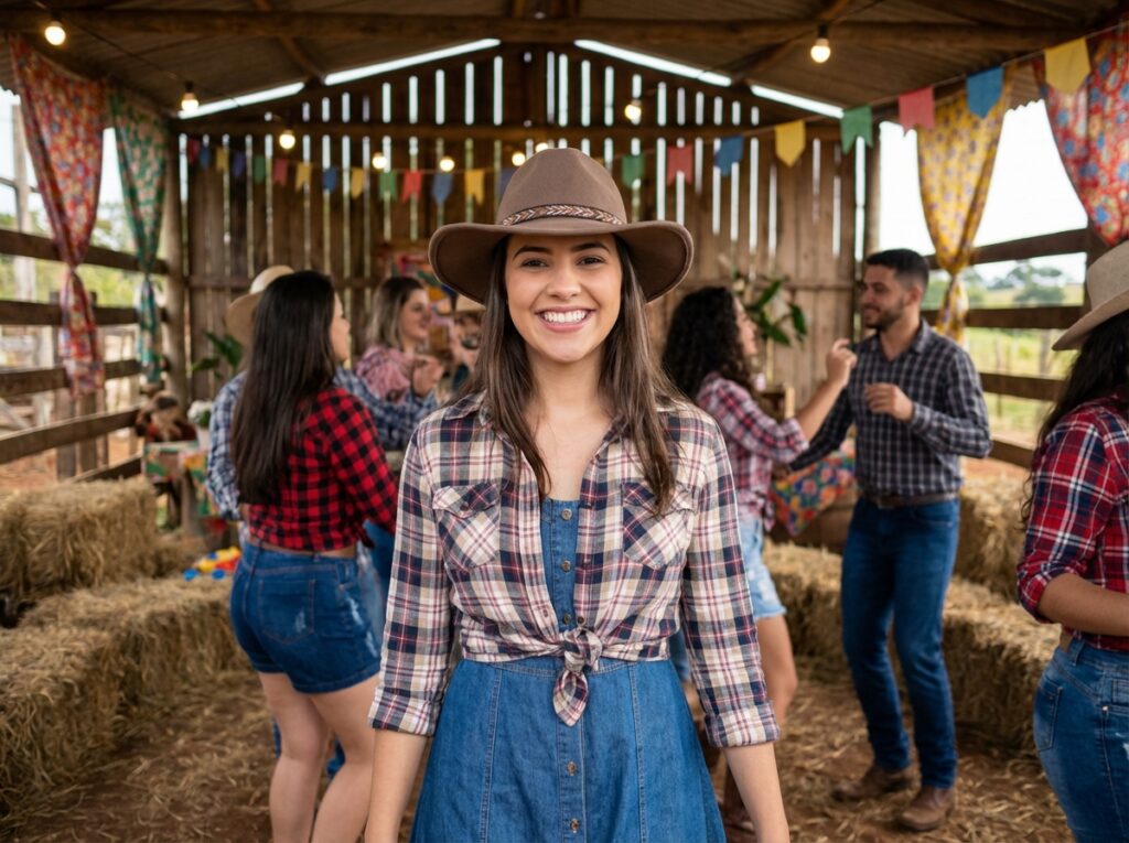 Chapeu country feminino para rosto Triangular / Coração