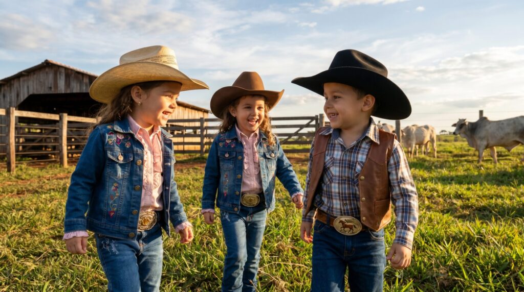 Look Country Infantil: os Melhores Conjuntos